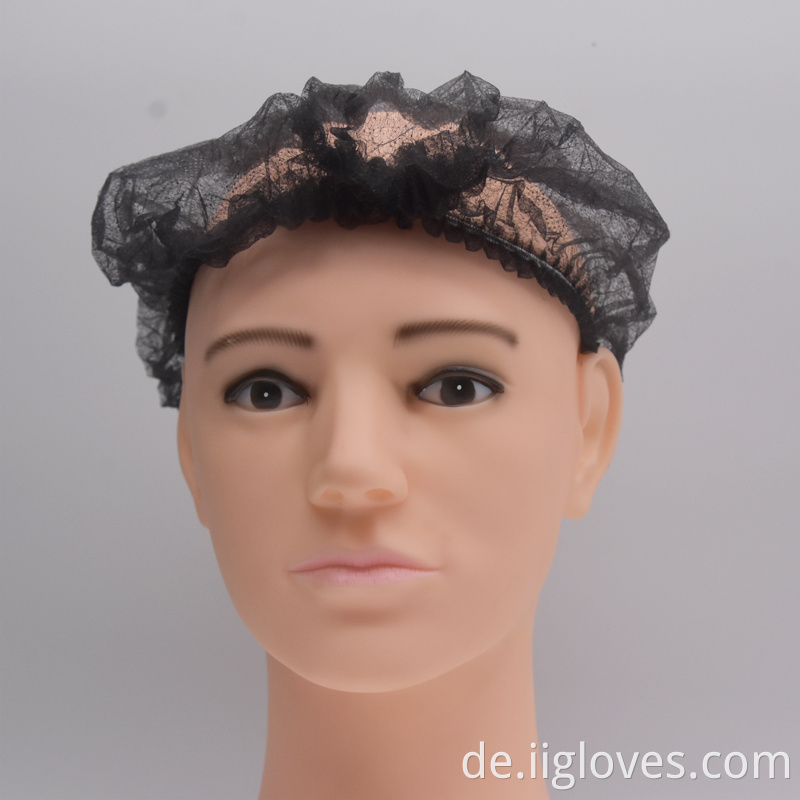 Nicht gewebte Boufffante Cap Bouffant Cap Bouffant Non Woven Elastic Cap